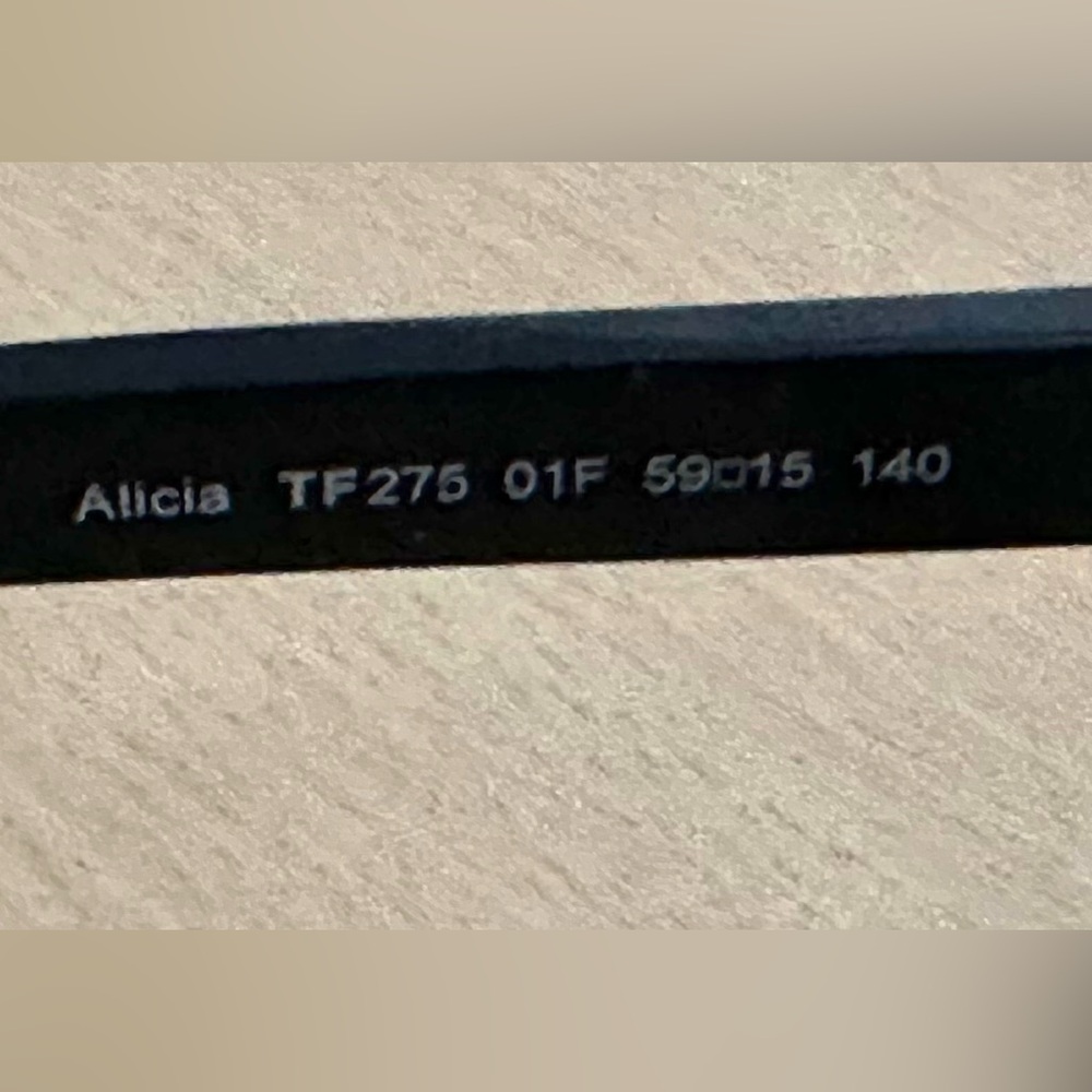 Tom Ford Alicia TF275 01F Sunglasses - Picture 3 of 5